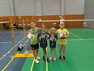 Kawasaki Kids Tour - Jn urik, Adla Malov, Andrea urikov, Jakub Oli |  autor: Peter URIK